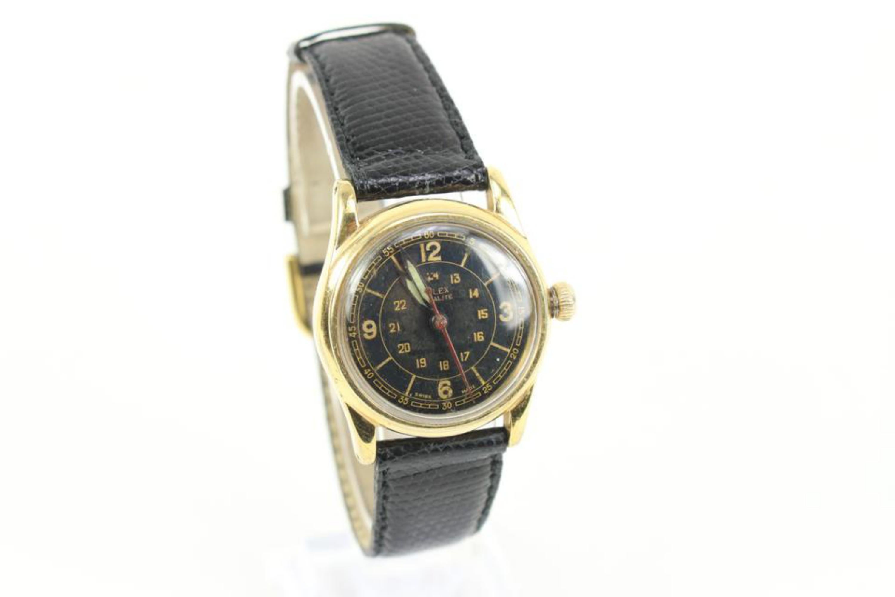 Geneva 1942 WWII Era 30mm Royalite Watch Ref 3478 52ge325s For Sale 1