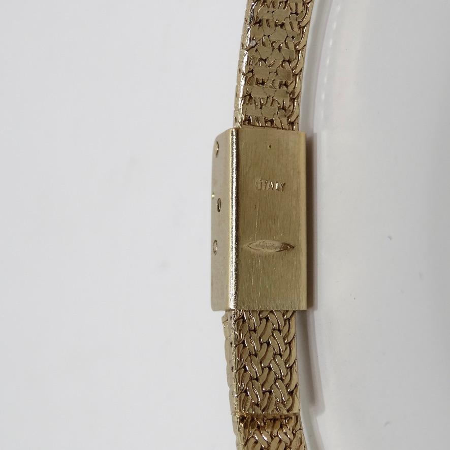 Women's Geneva Wristwatch 14K Gold