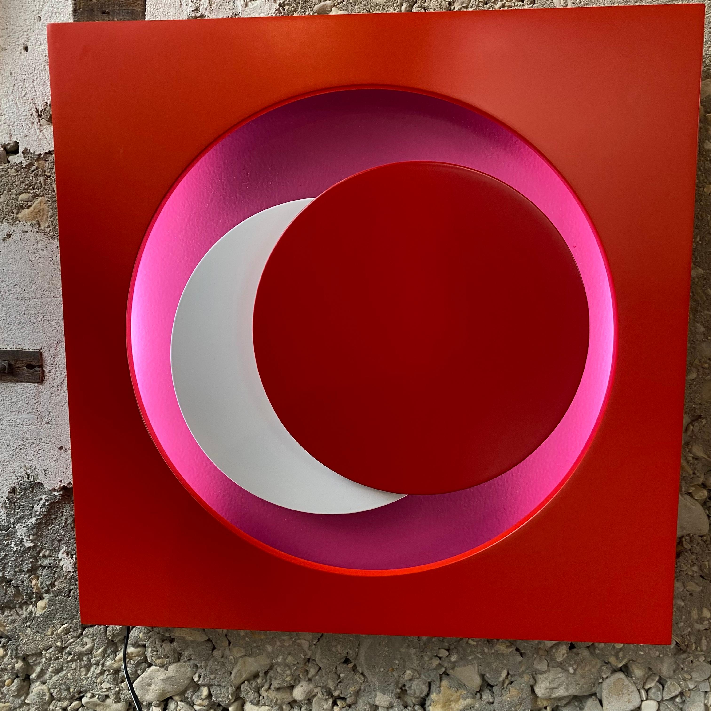 Contemporary Genevieve Claisse Light sculpture