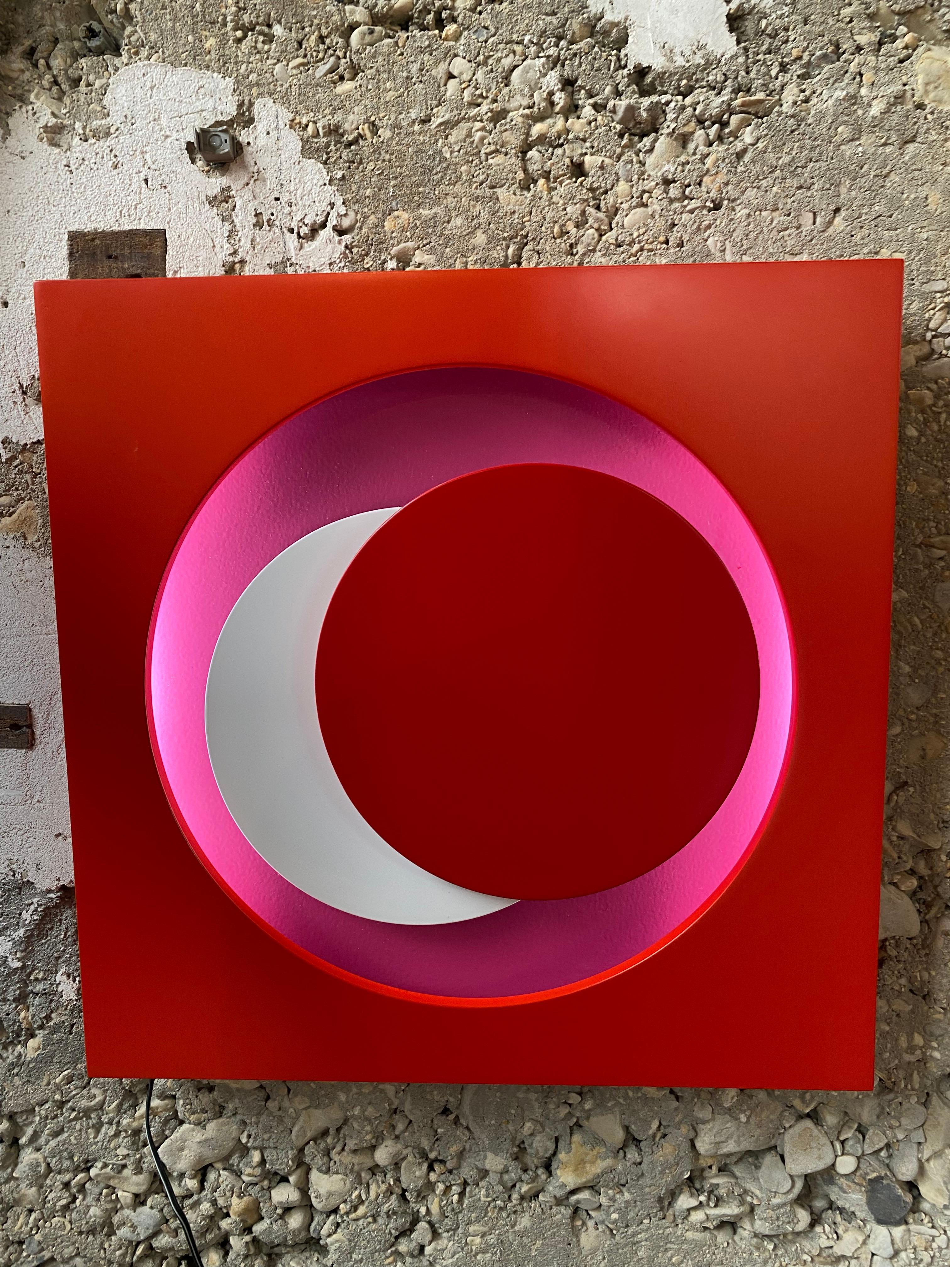 Paper Genevieve Claisse Light sculpture
