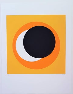 Black and Orange Circle (Cercle noir et orange)
