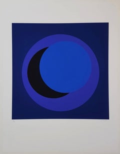 Dark Blue Circle (Cercle bleu foncé)