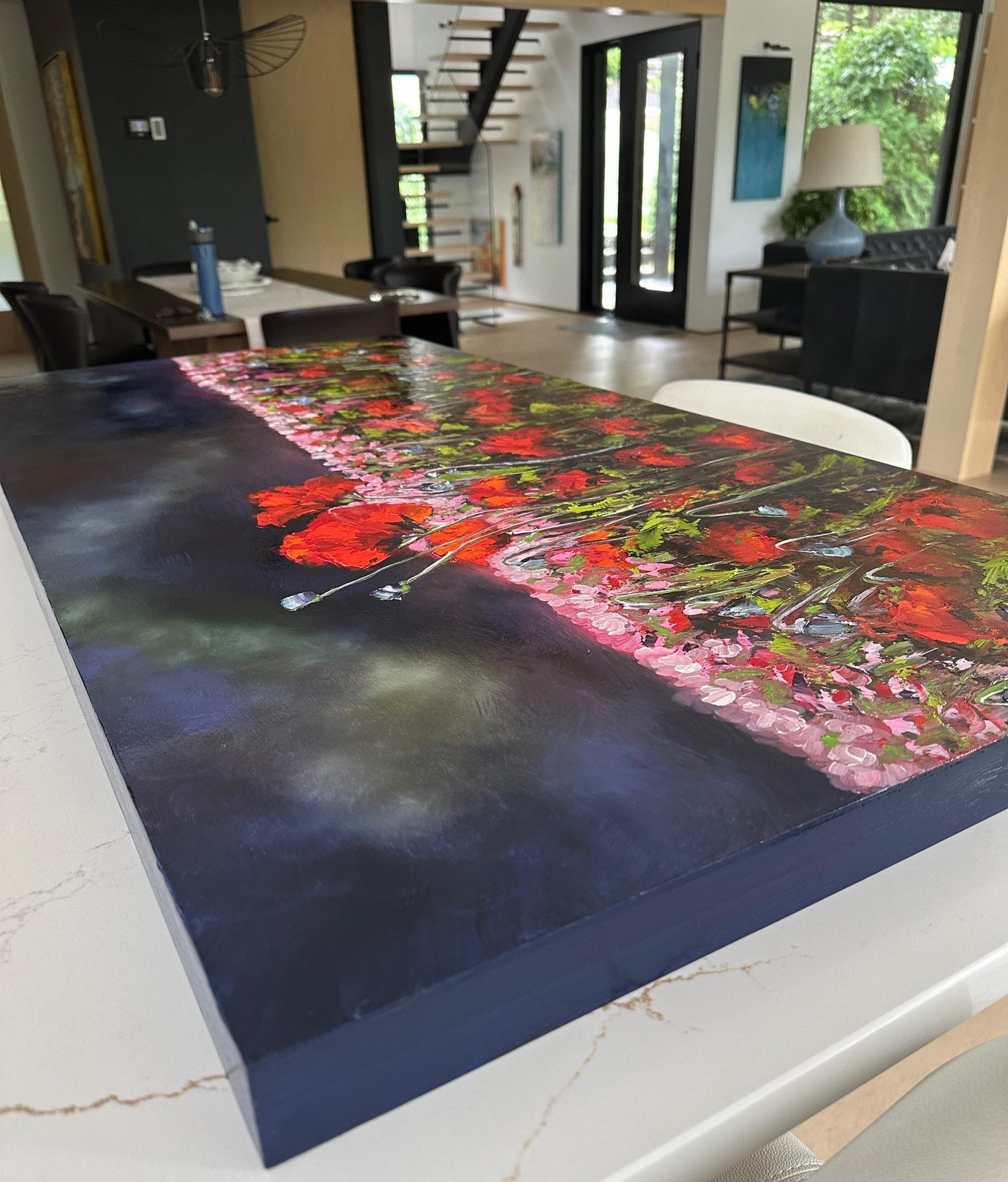 Genevieve Hamel
Blues von dir
Öl auf Holzplatte
Jahr: 2024
Größe: 30 x 40 x 1,625 Zoll
Von Hand signiert
COA bereitgestellt

*verdrahtet und aufhängefertig


Genevieve Hamels Leidenschaften für Design und Natur waren schon immer die treibenden