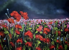 Blues of You (Oil Painting, Impasto, Impressionism, Colorful, Pastel, Dramatic)