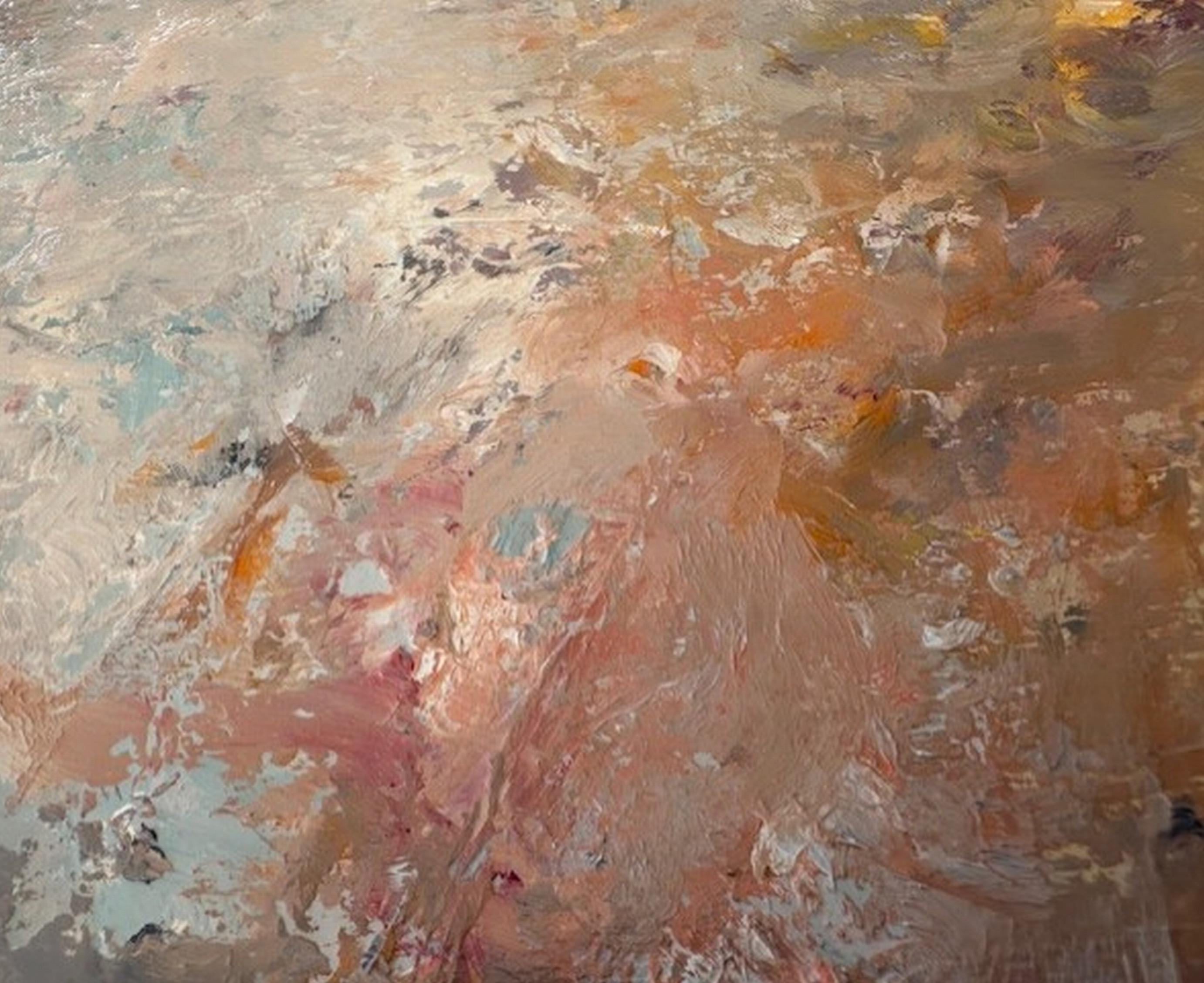 The Mountains (Ölgemälde, Impasto, Impressionismus, Farbenfroh, Ikonisch) im Angebot 2