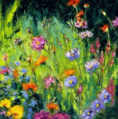 Color Splash (Oil Painting, Impasto, Impressionism, Colorful, Vibrant, Warm)
