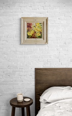 Forsythia (Oil Painting, Impasto, Impressionism, Colorful, Flower, Positive)