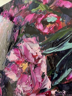 Next To You (Oil Painting, Impasto, Impressionism, Colorful, Pastel, Warm)