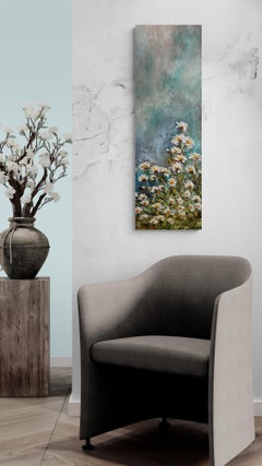 Sky is the Limit (Oil Painting, Impasto, Impressionism, Colorful, Pastel, Cool)