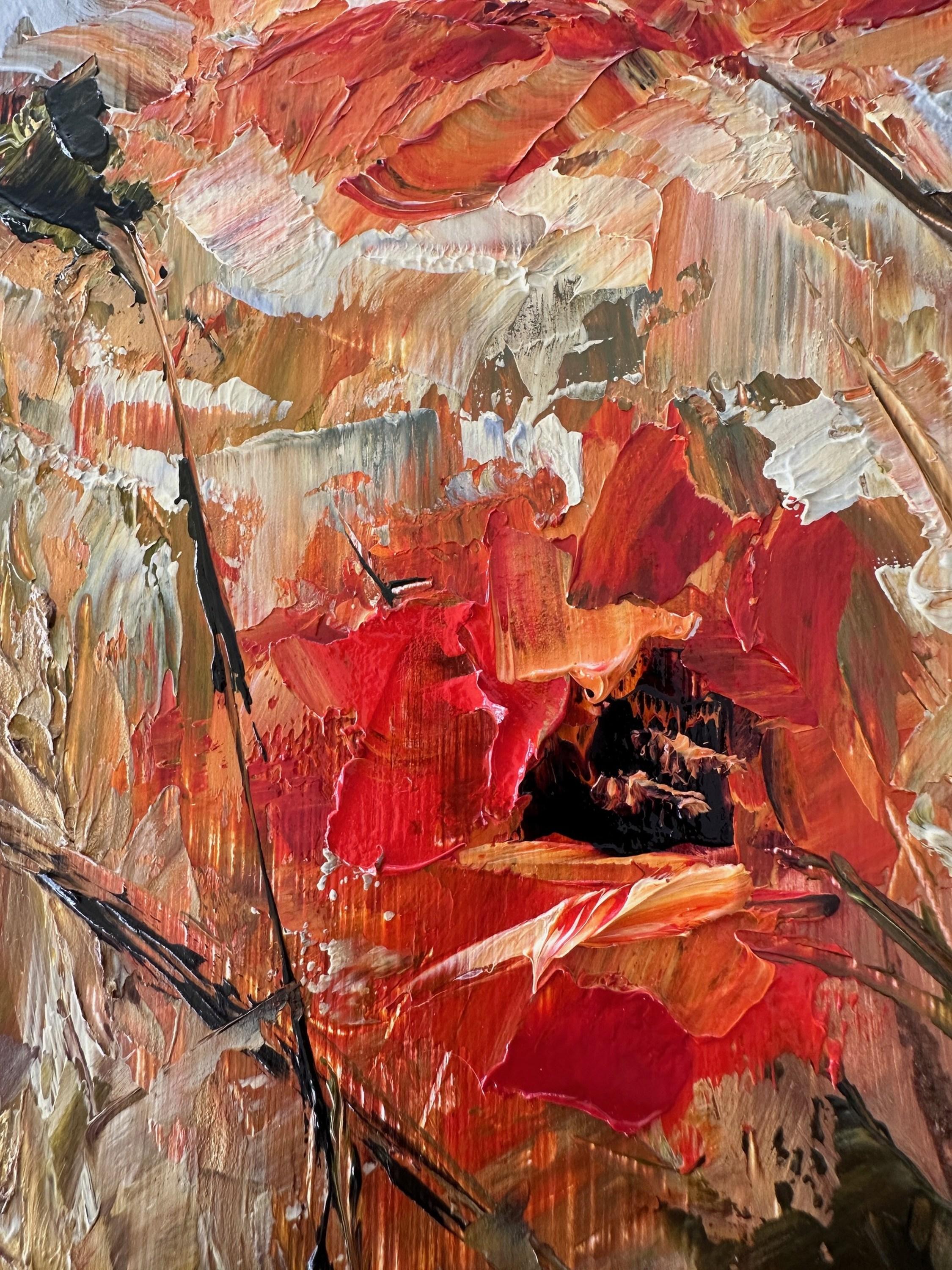 Genevieve Hamel
Temporale
Olio su pannello di Wood
Anno: 2024
Dimensioni: 24 x 24 x 1,625 pollici
Firmato a mano
Il COA ha fornito
Rif.: 924802-2097

Il temporale sta arrivando! Il cielo sta cambiando colore, il vento si alza e i fiori vengono