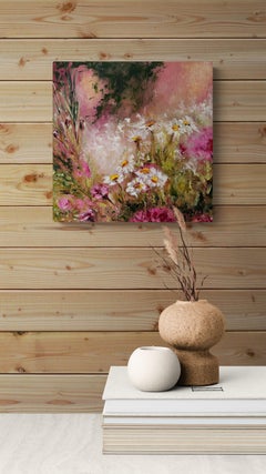 You are my Light (Oil Painting, Impasto, Impressionism, Colorful, Vibrant, Warm)