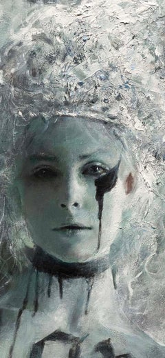 "Nature’s Way" Oil Painting 72" x 36" inch by Genevieve May