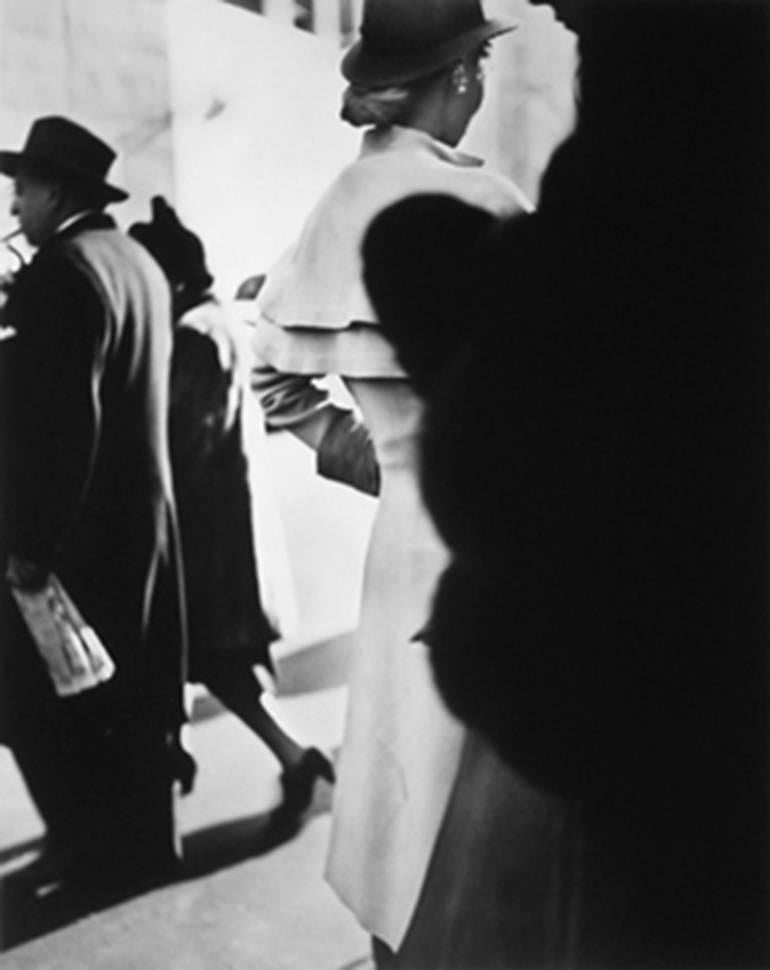 Genevieve Naylor Black and White Photograph - Model Wearing Rosenblum, Harper's Bazaar, New York