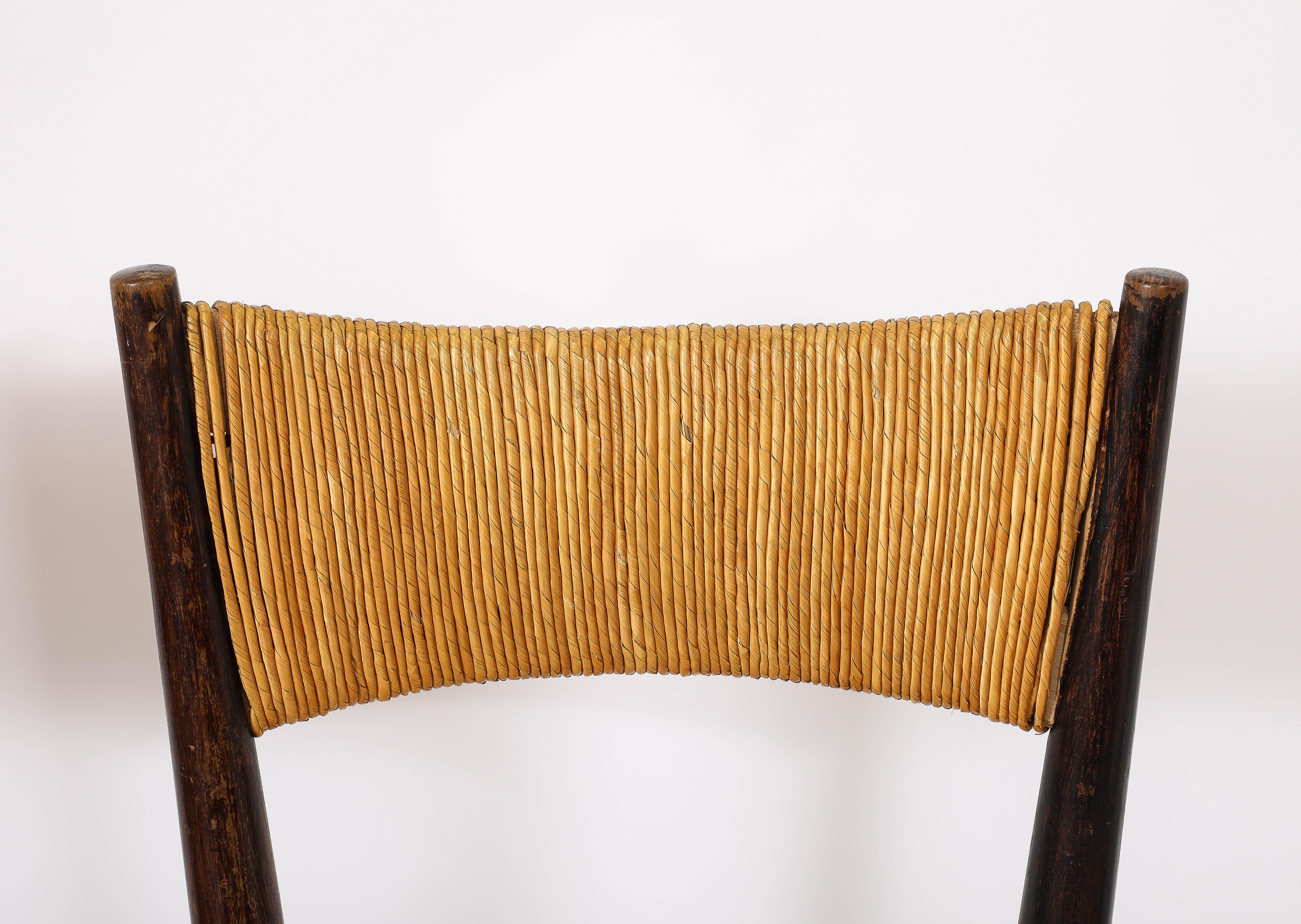 Genevieve Pons Rush Chairs For Sale 10
