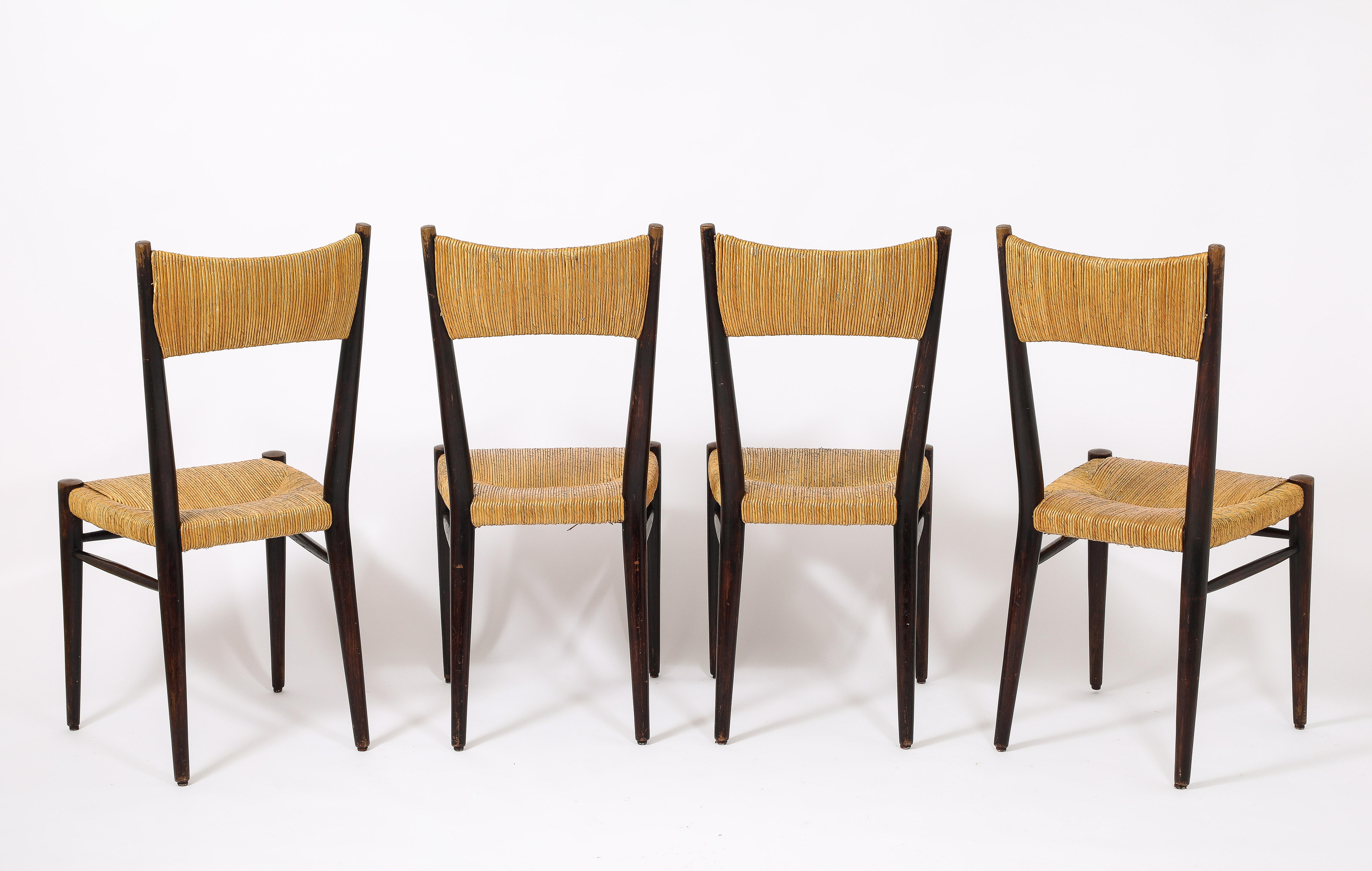Genevieve Pons Rush Chairs For Sale 12