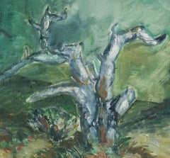 Oak Tree, 1960s Pacific Grove California Landscape