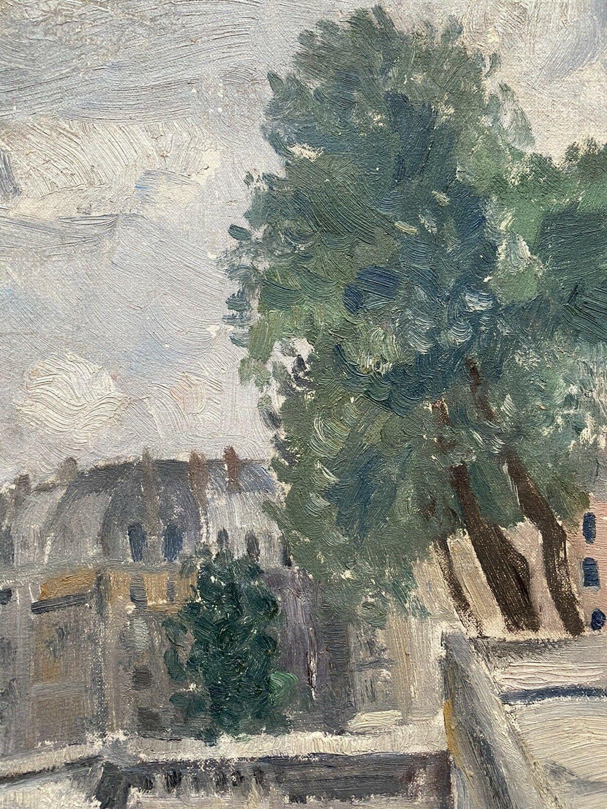Genevieve Zondervan, French Post Impressionist Oil Painting, Paris In Good Condition For Sale In Cirencester, GB