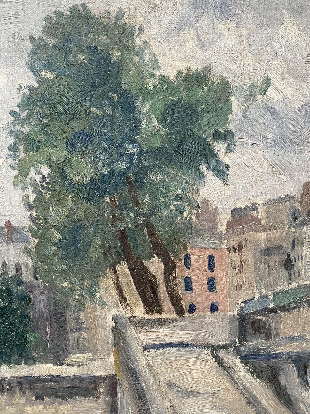 20th Century Genevieve Zondervan, French Post Impressionist Oil Painting, Paris For Sale
