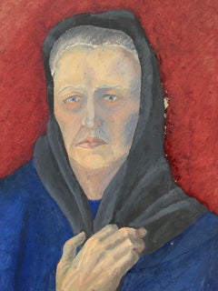 GENEVIEVE ZONDERVAN (1922-2013) FRENCH OIL PAINTING -