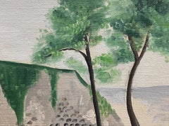 GENEVIEVE ZONDERVAN (1922-2013) FRENCH POST IMPRESSIONIST OIL PAINTING