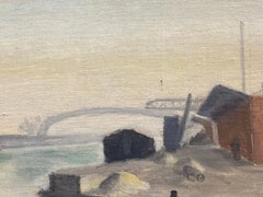 GENEVIEVE ZONDERVAN (1922-2013) FRENCH POST IMPRESSIONIST OIL PAINTING