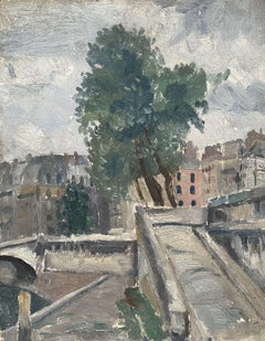 GENEVIEVE ZONDERVAN (1922-2013) FRENCH POST IMPRESSIONIST OIL PAINTING - PARIS