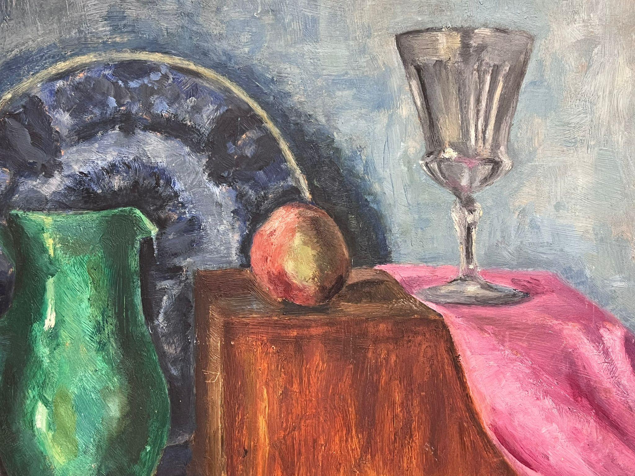 Mid 20th Century French Modernist Still Life of Objects  For Sale 2