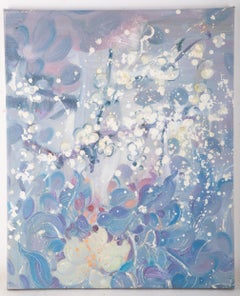 Geng Geng Floral Original Oil On Canvas "Untitled"