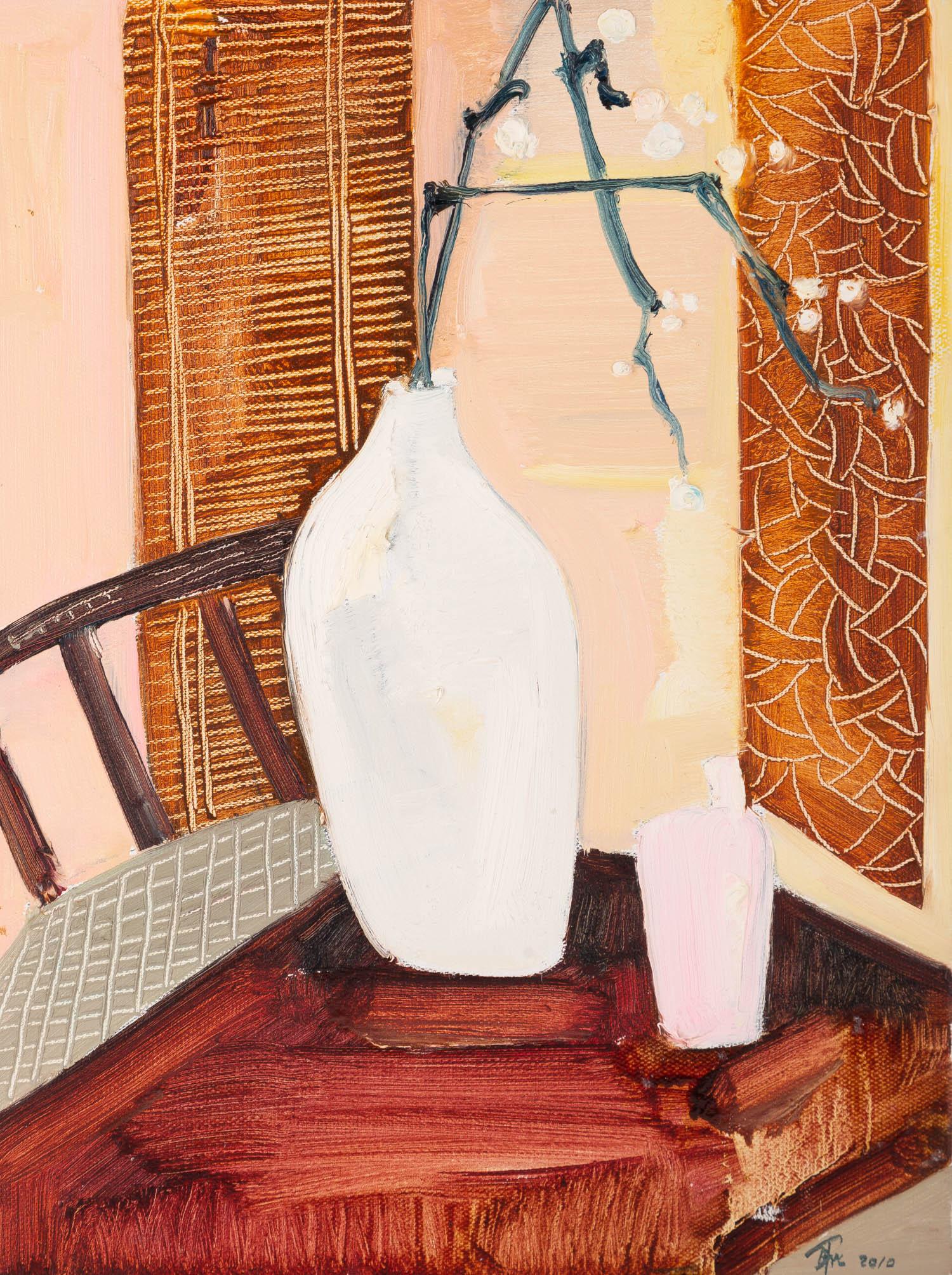 Genggeng Pintura al óleo original impresionista 