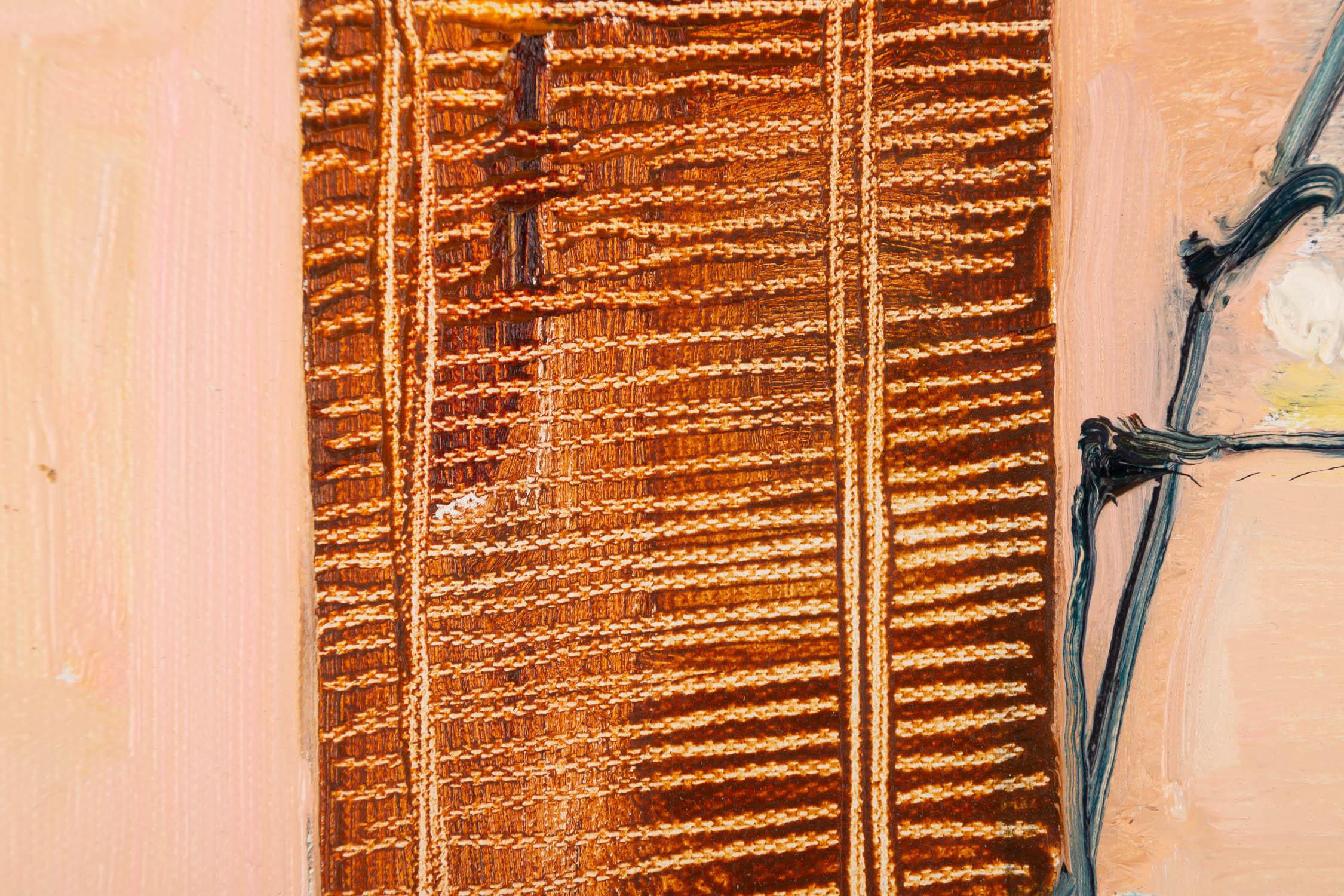 Genggeng Pintura al óleo original impresionista 