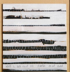 Subterranean II, peinture conceptuelle en techniques mixtes de Genichiro Inokuma