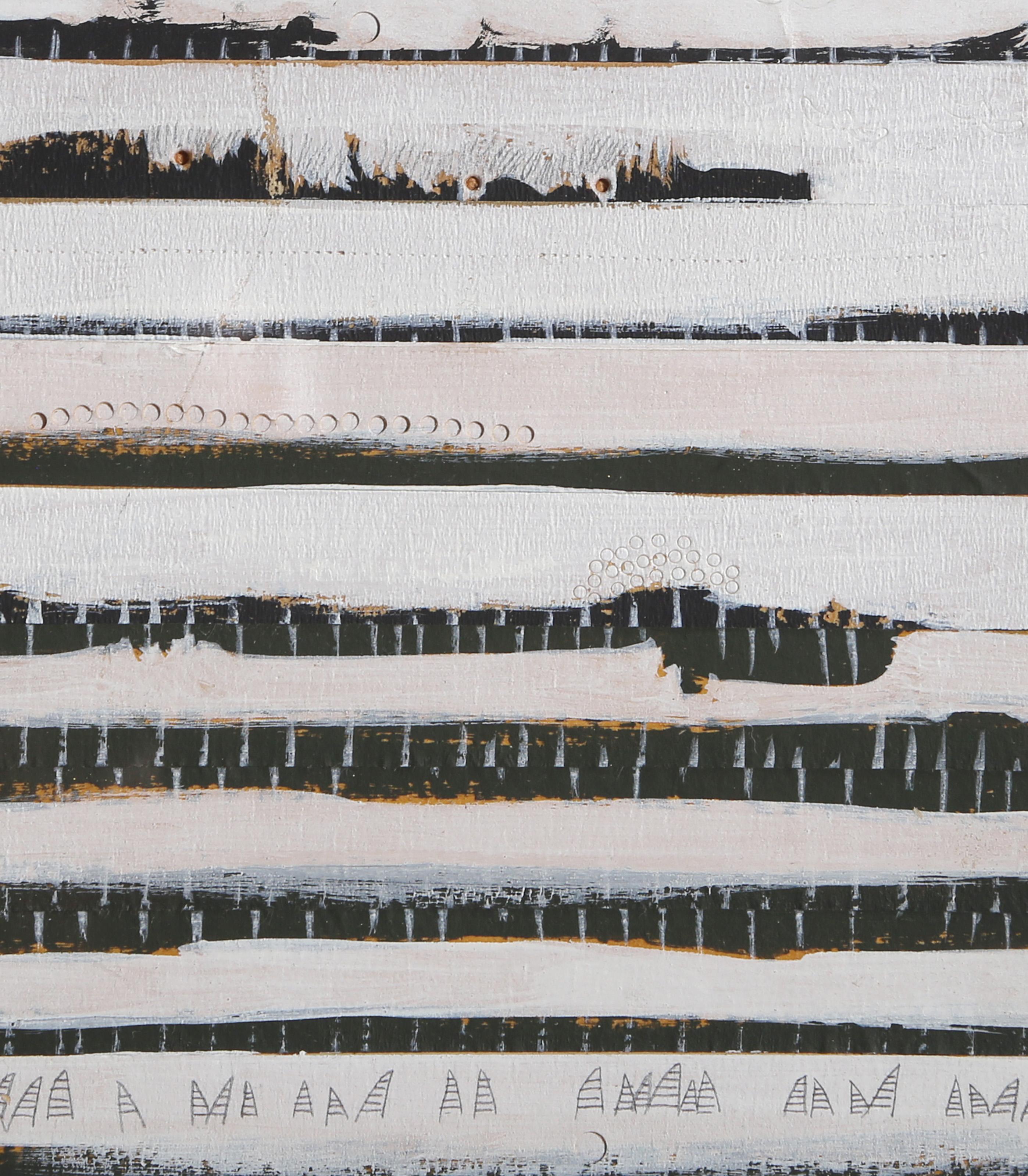 Subterranean II, Conceptual Mixed Media Painting by Genichiro Inokuma For Sale 2