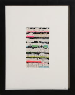 Subterranean, Conceptual Woodblock Print by Genichiro Inokuma