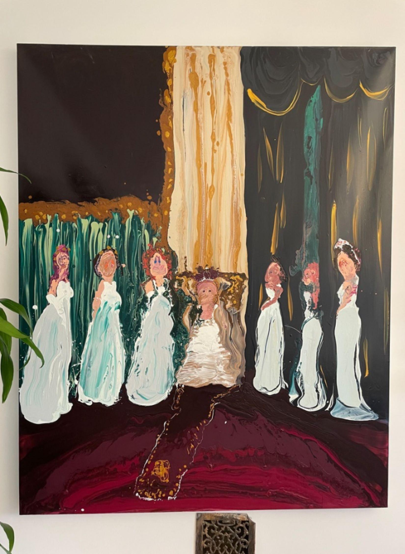 The Queen and Her Ladies By Genieve Figgis For Sale 1