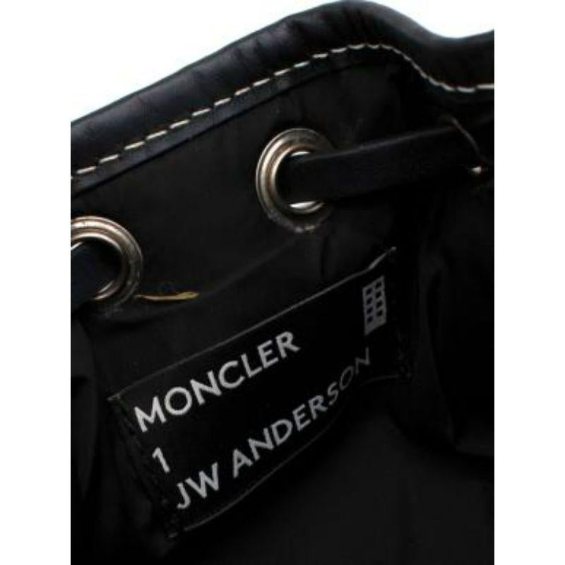 Genius JW Anderson black nylon & leather The Critter bucket bag For Sale 2