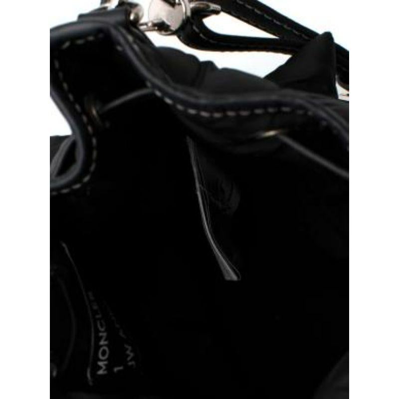 Genius JW Anderson black nylon & leather The Critter bucket bag For Sale 3