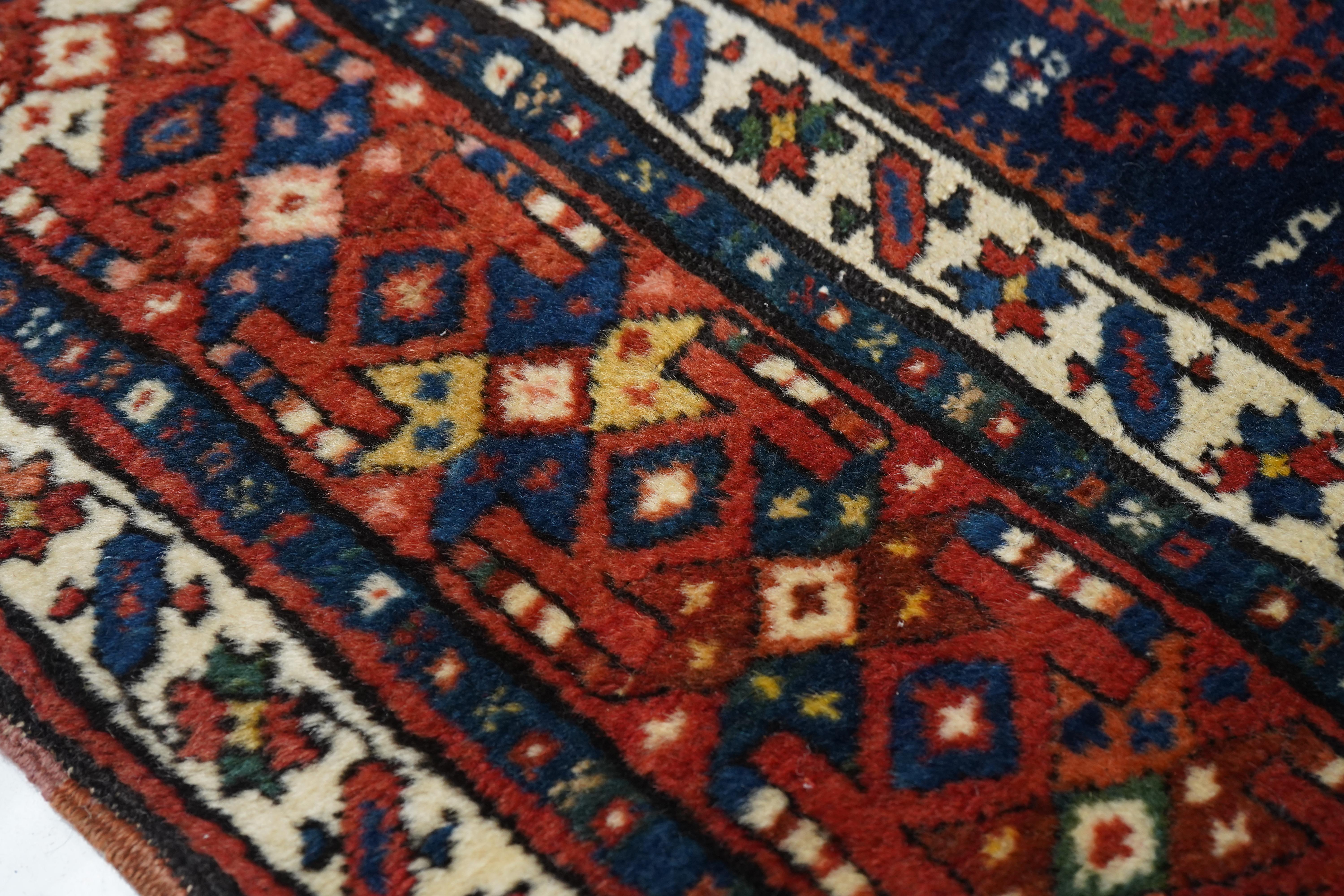 Antique Genje Runner 3'2'' x 14'1'' For Sale 1