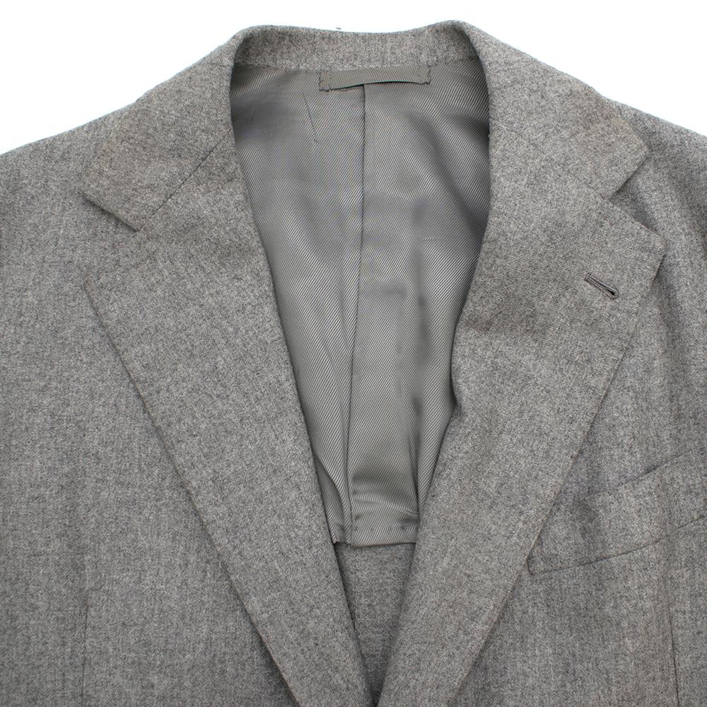 Gennano Solito Fine Cashmere Grey Coat	XL 1