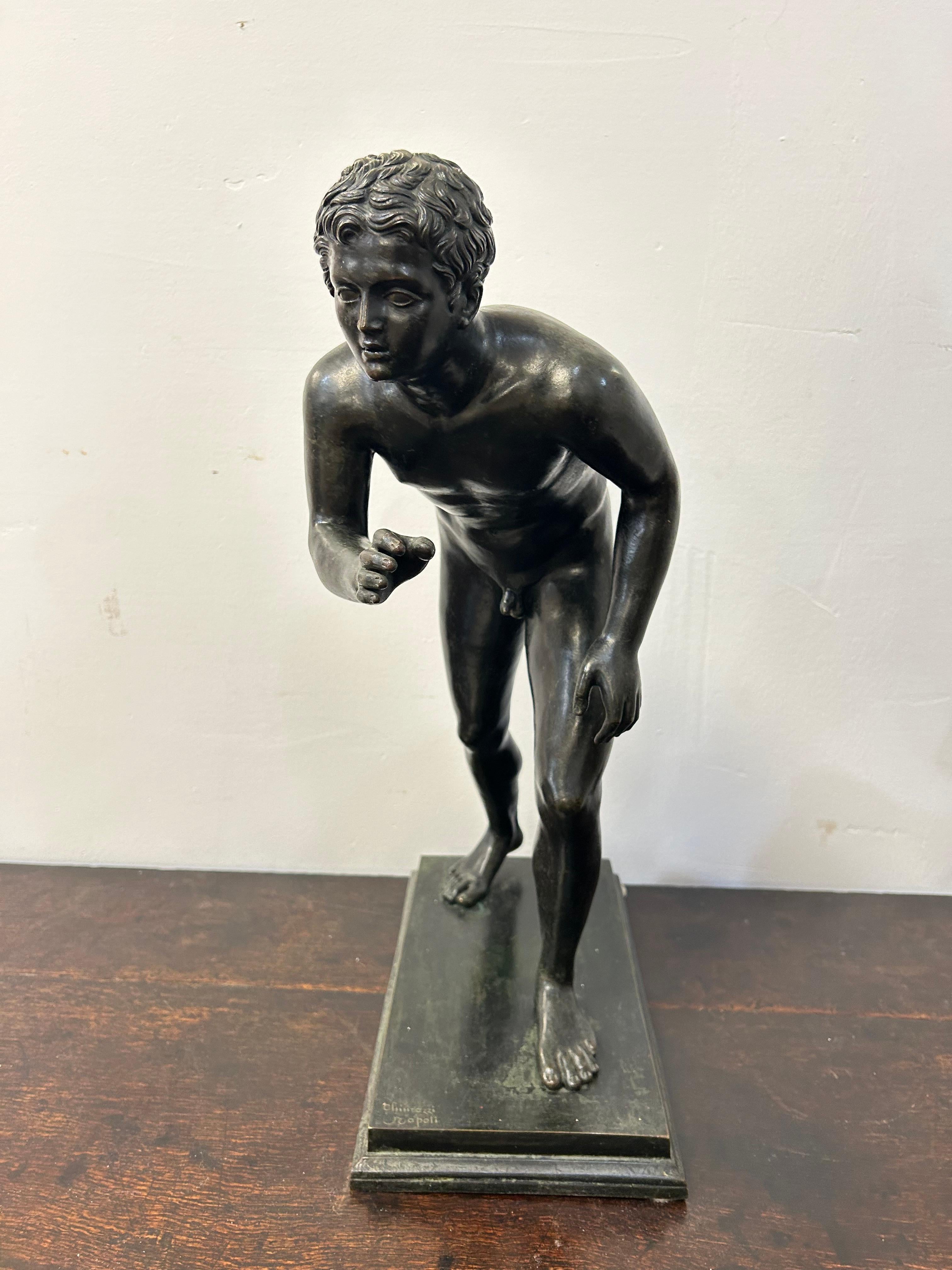 Gennaro Chiurazzi Gran Tour Corridore in bronzo C 1890 in vendita 2
