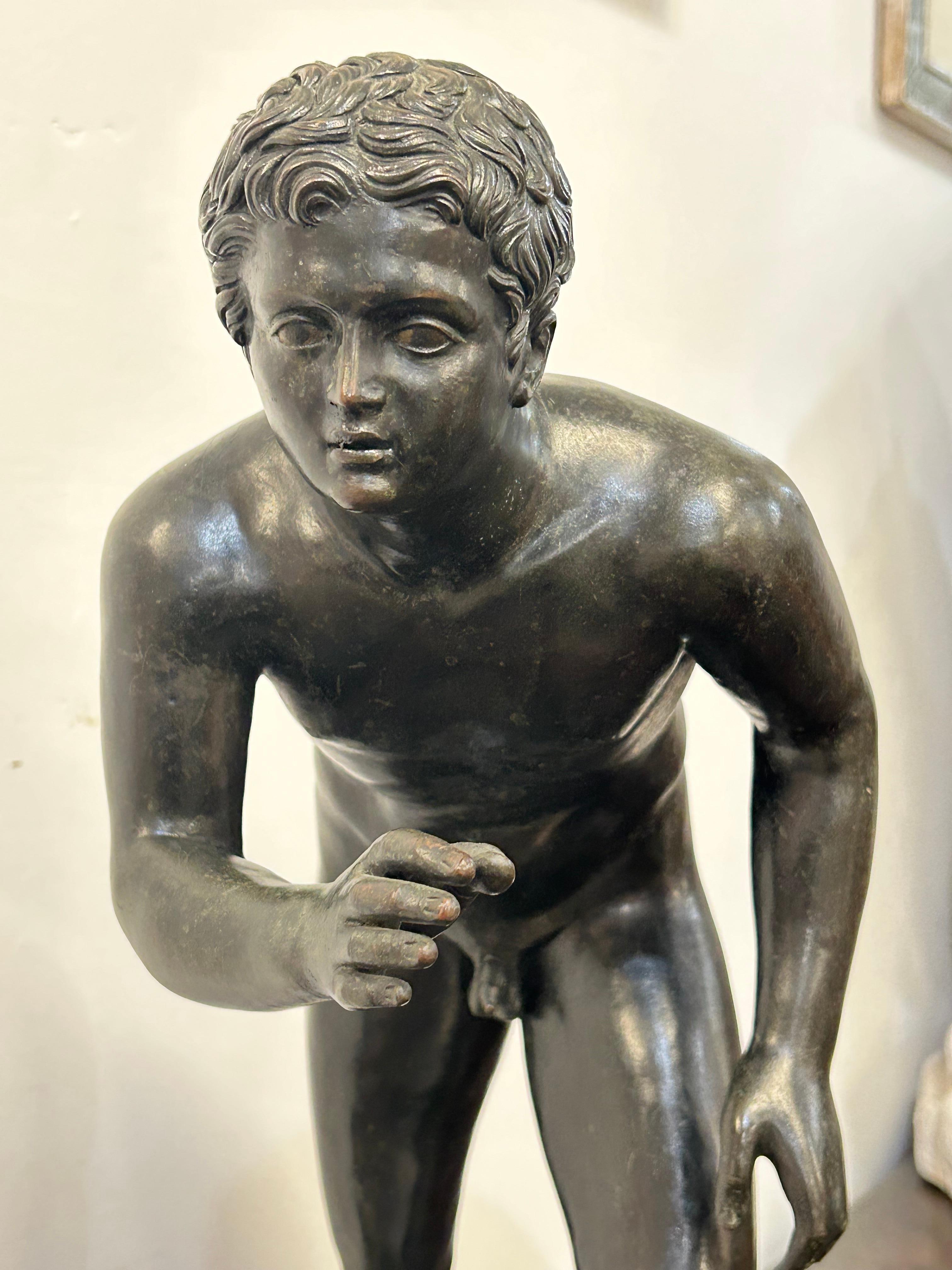 Gennaro Chiurazzi Gran Tour Corridore in bronzo C 1890 in vendita 3