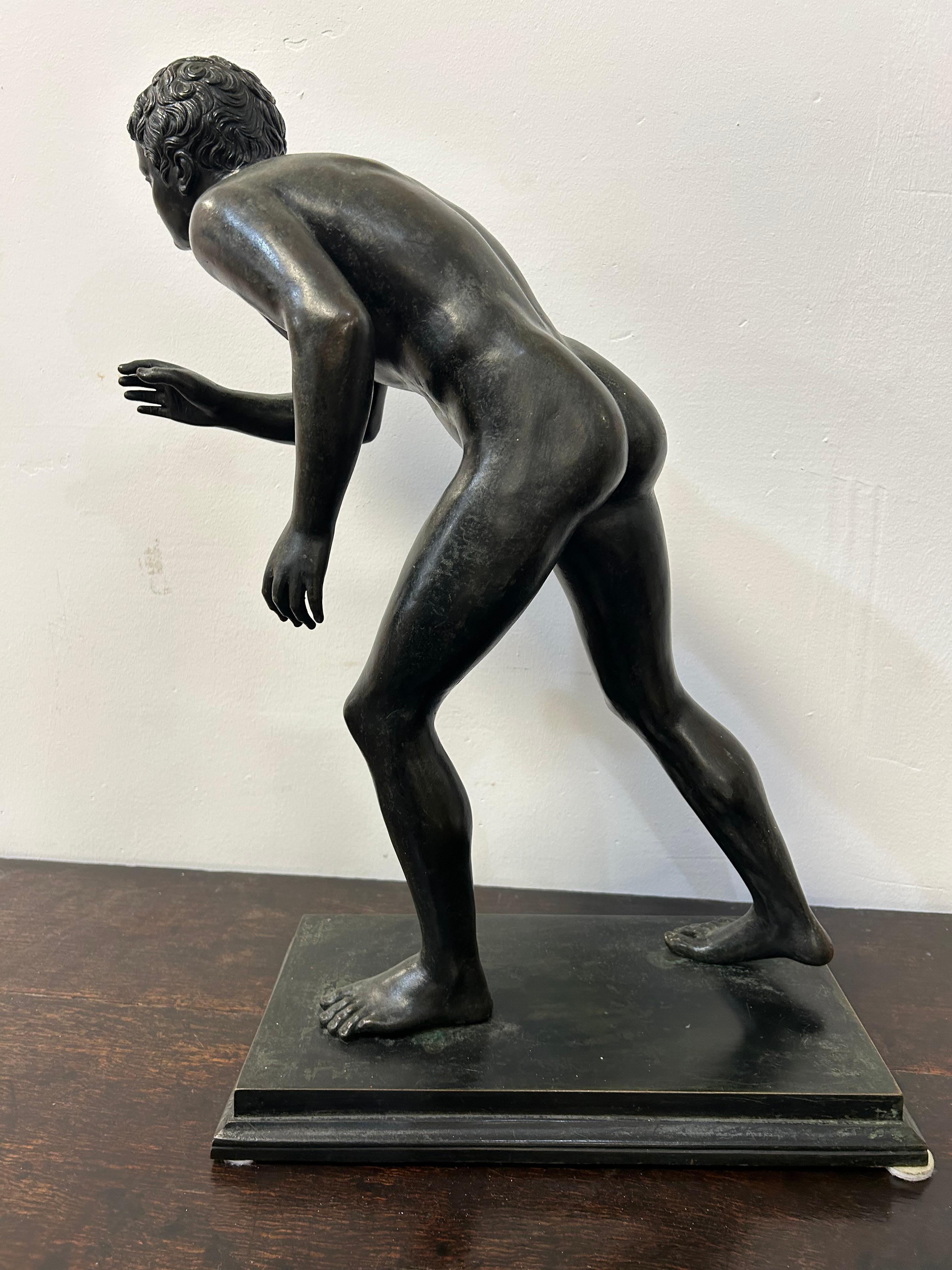 Italiano Gennaro Chiurazzi Gran Tour Corridore in bronzo C 1890 in vendita