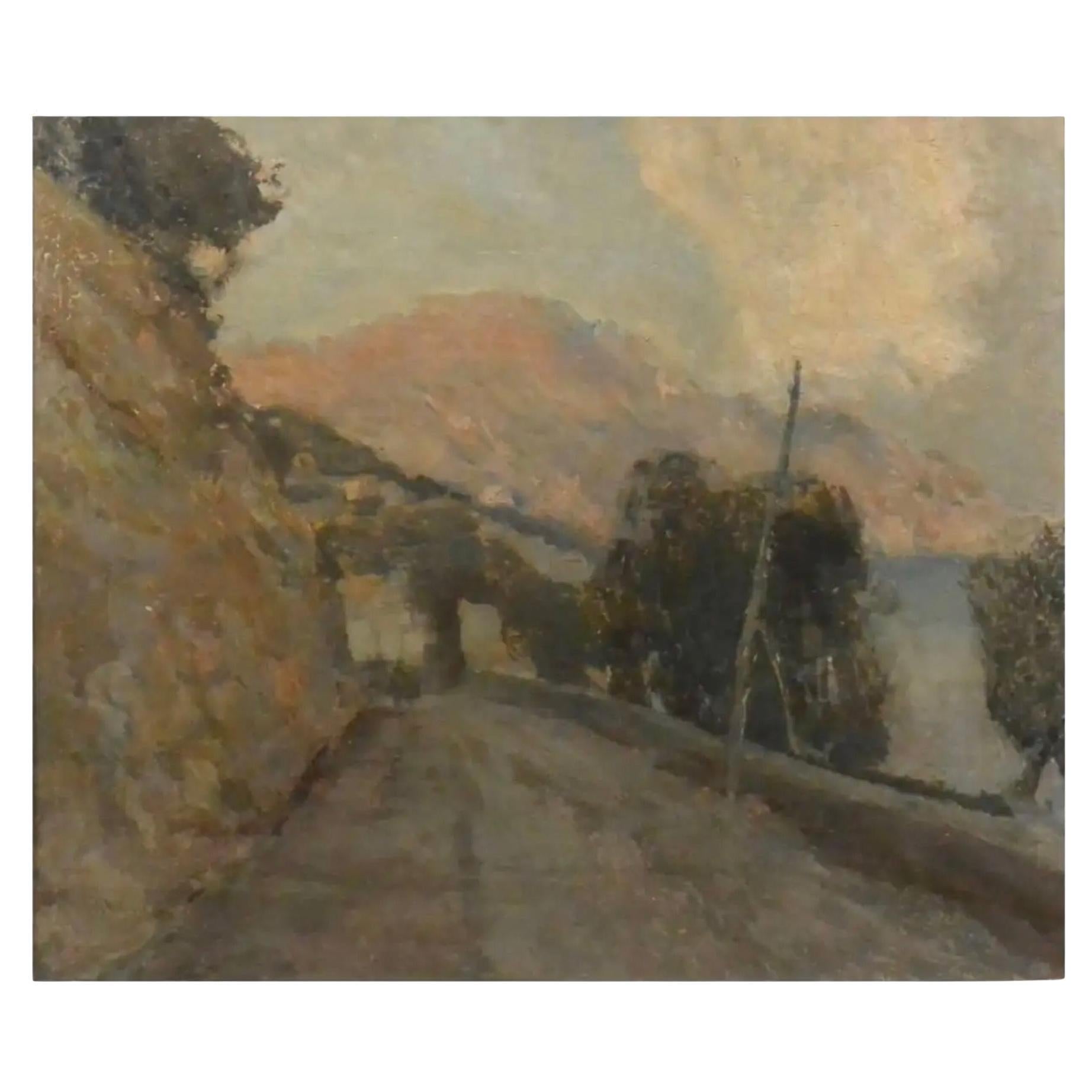 Gennaro Villani (1885-1948) Amalfi Coast
