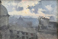 Gennaro Villani (1885-1948) Naples Rooftop Scene
