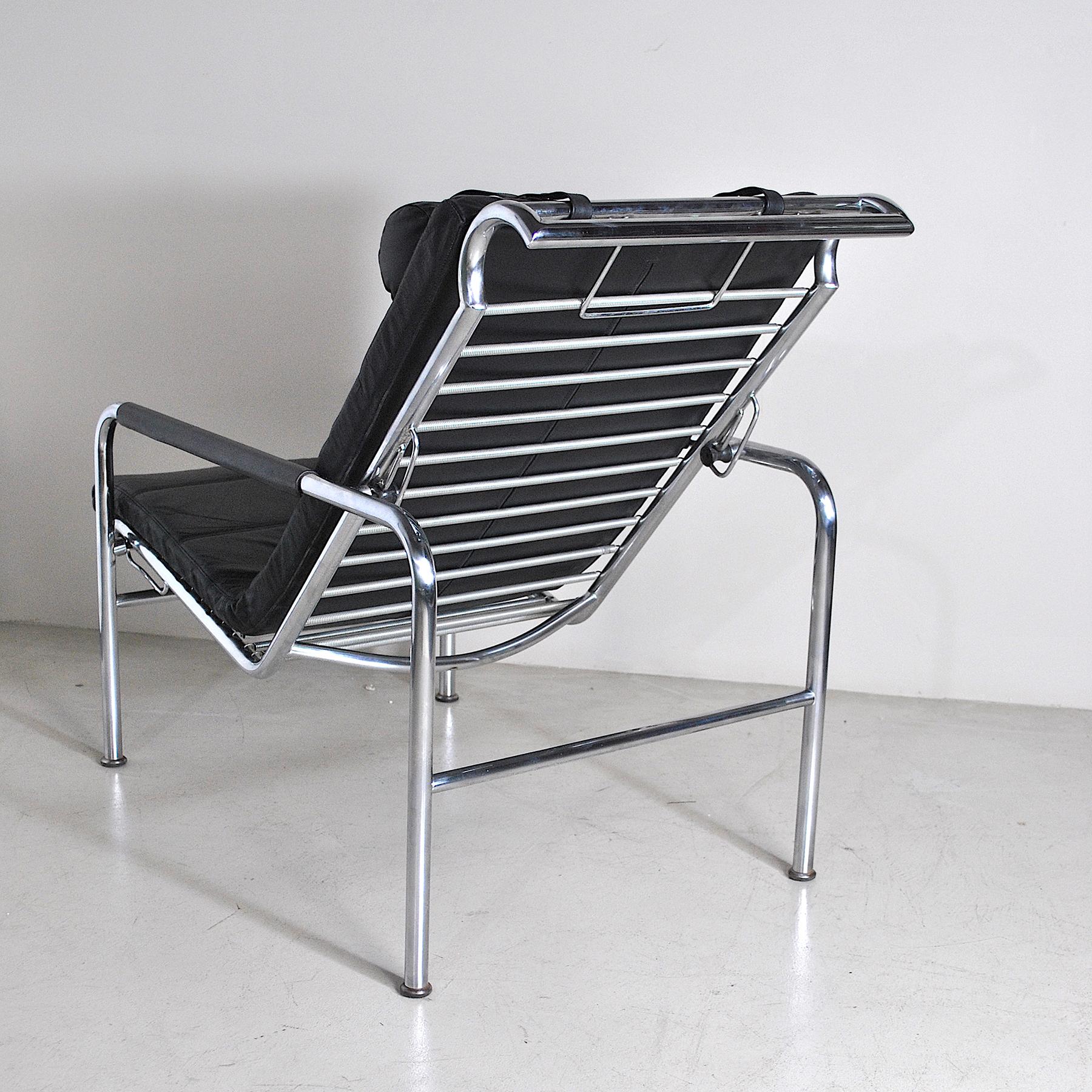 Steel Genni Model Armchair for Zanotta