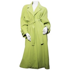 Genny Apple Cider Winter wool long coat 