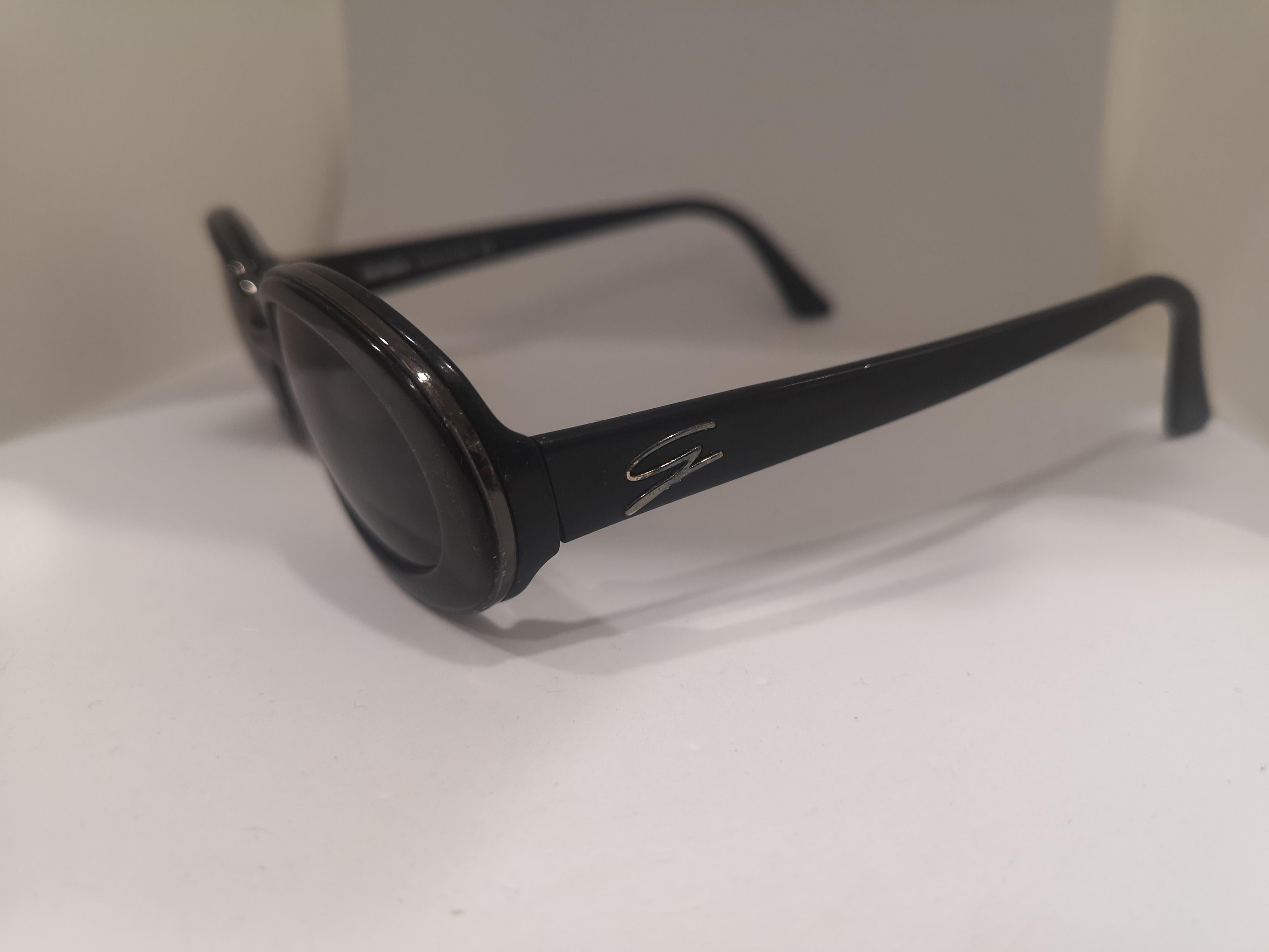 Black Genny by Gianni Versace black sunglasses