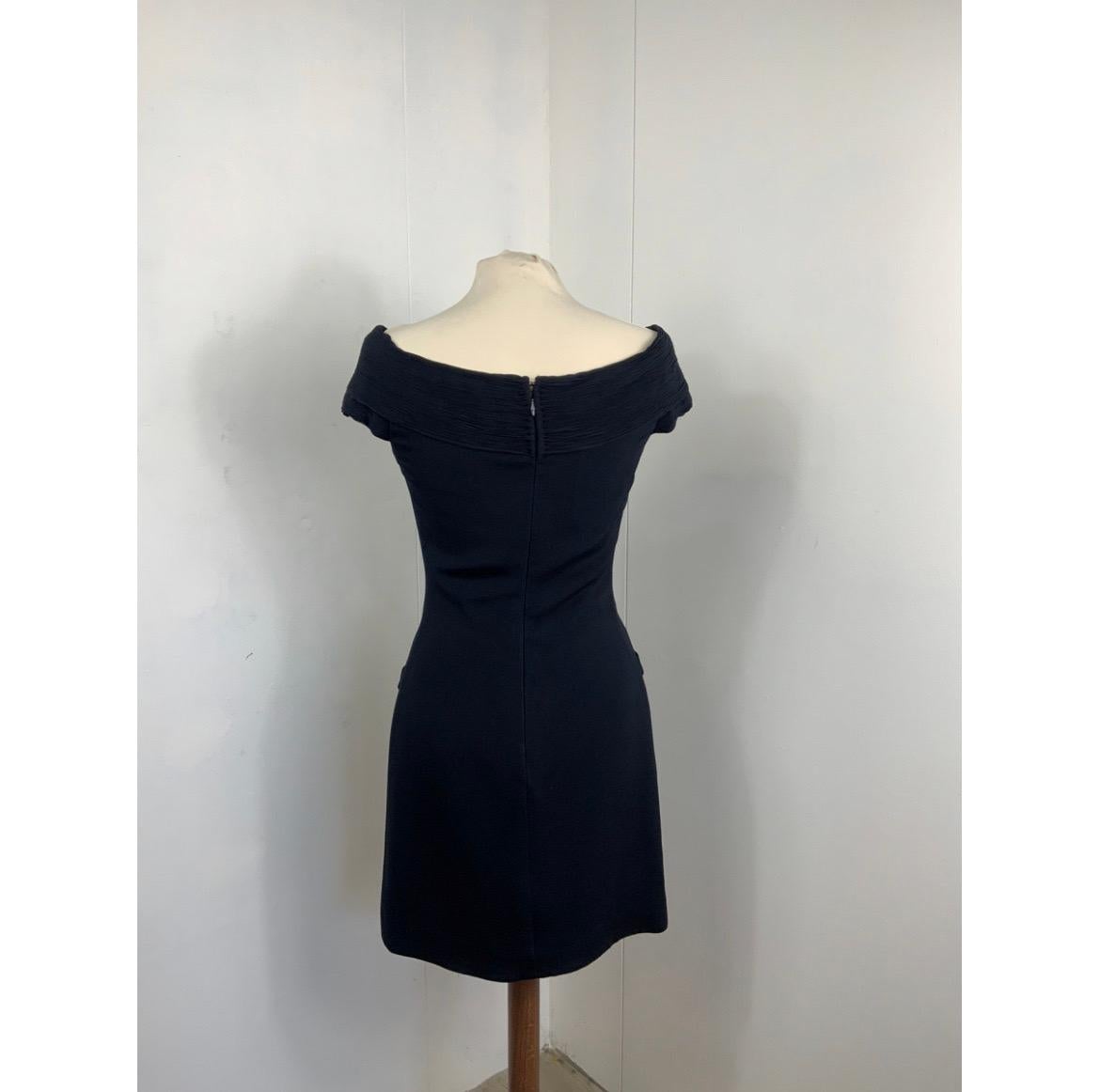 Genny Dress Silk in Blue 1