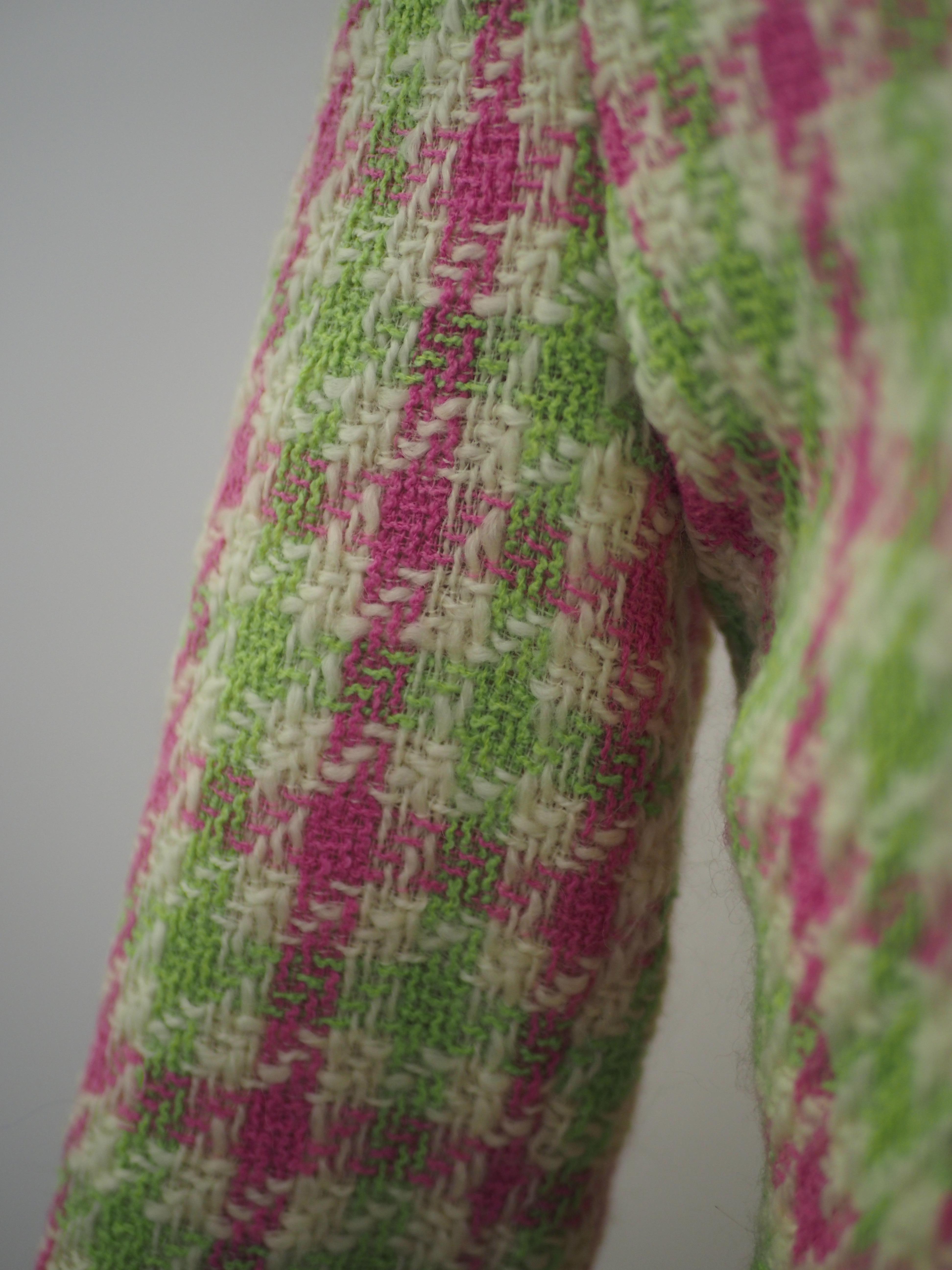 Veste en laine multicolore Genny Pour femmes en vente