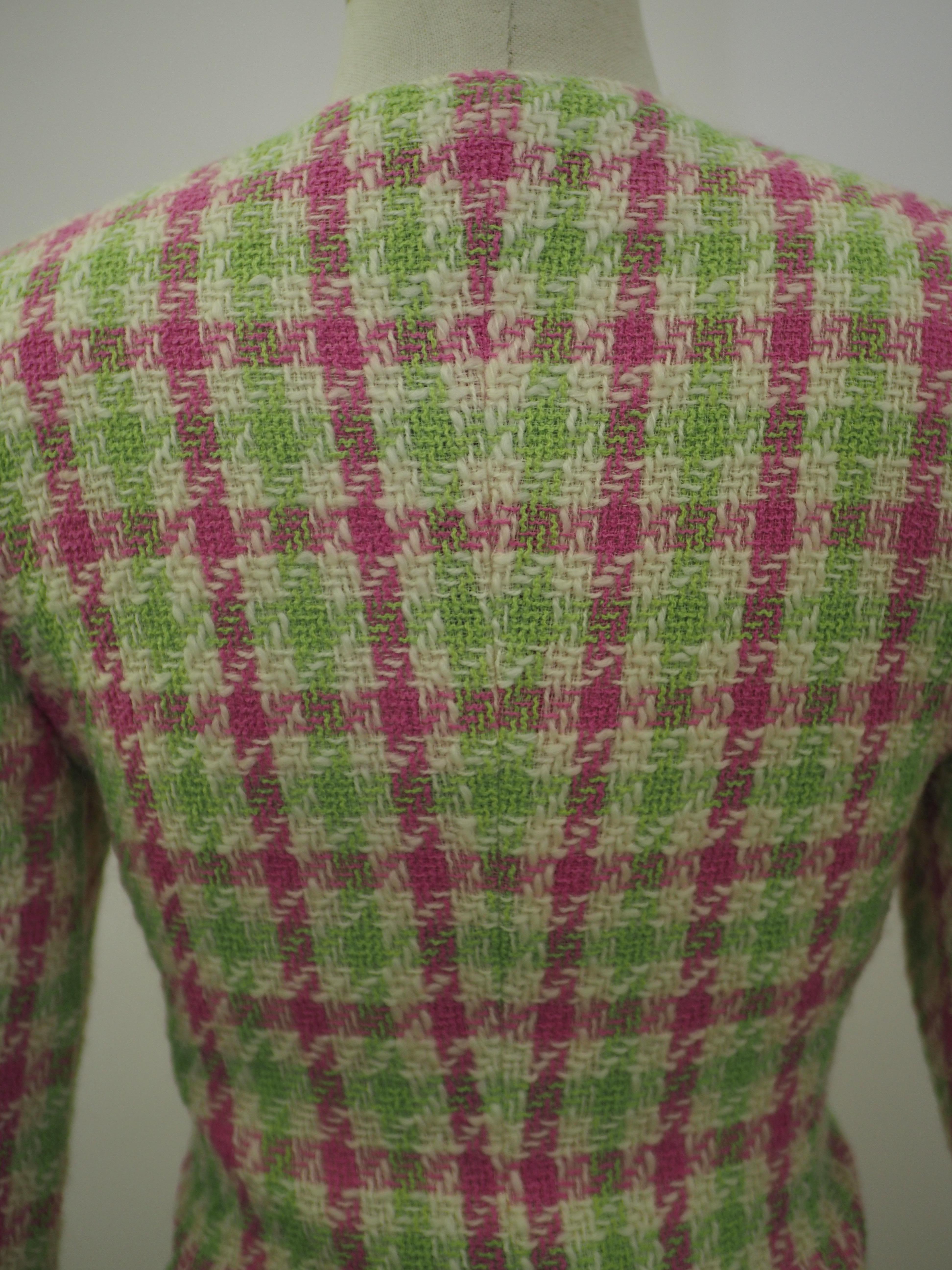 Genny multicoloured wool jacket For Sale 3