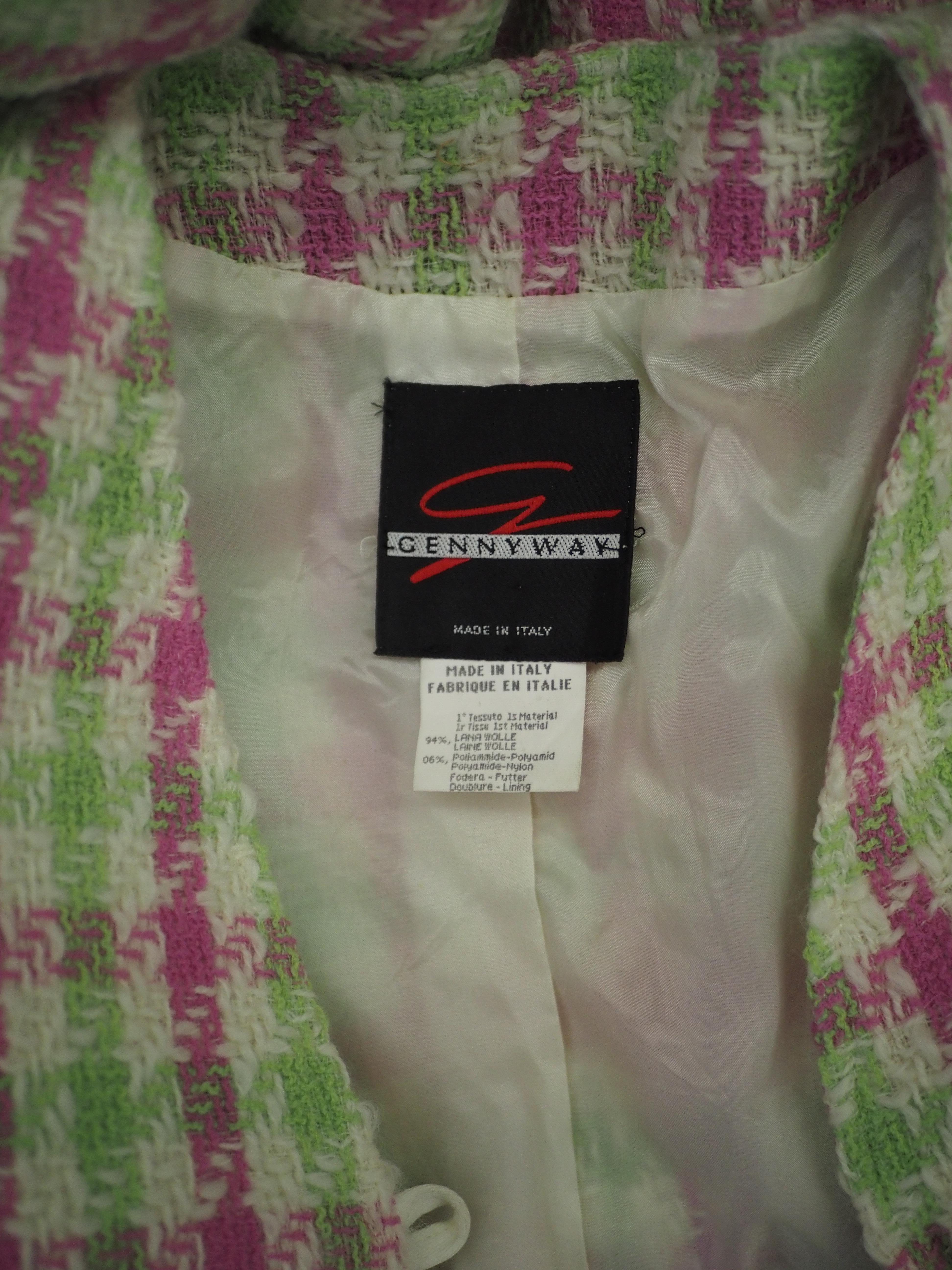 Genny multicoloured wool jacket For Sale 4